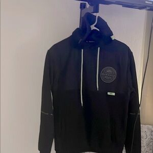 Durango Black Hoodie with Green Accents casino Durango